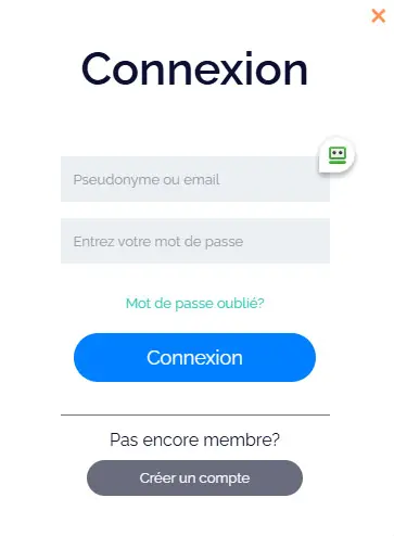 Connexion des membres du Betlive Casino