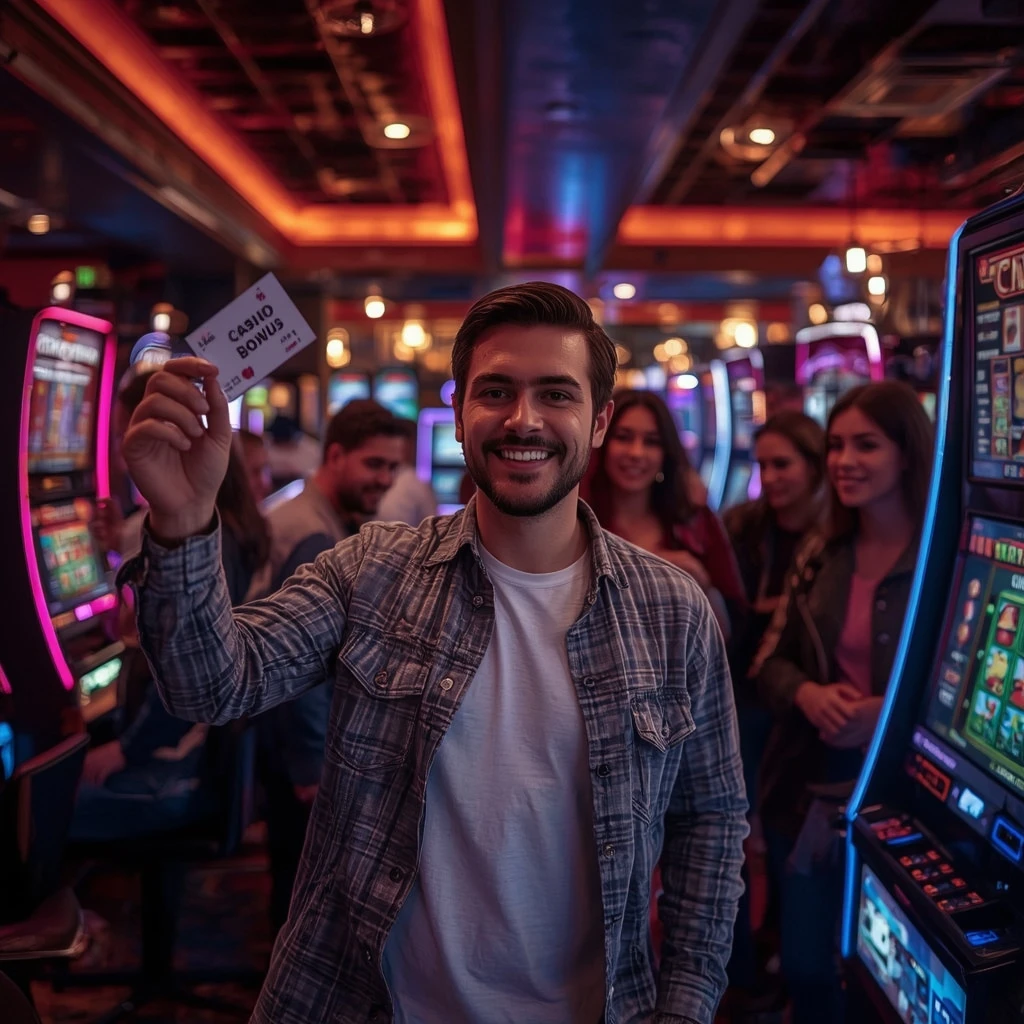 une personne avec un bonus Betlive Casino