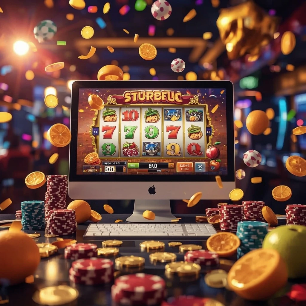 Machines à sous affichées sur un écran — Betlive Casino