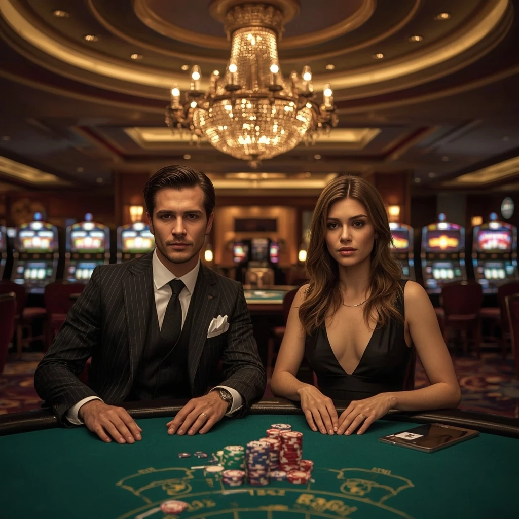 Deux joueurs de poker au Betlive Casino